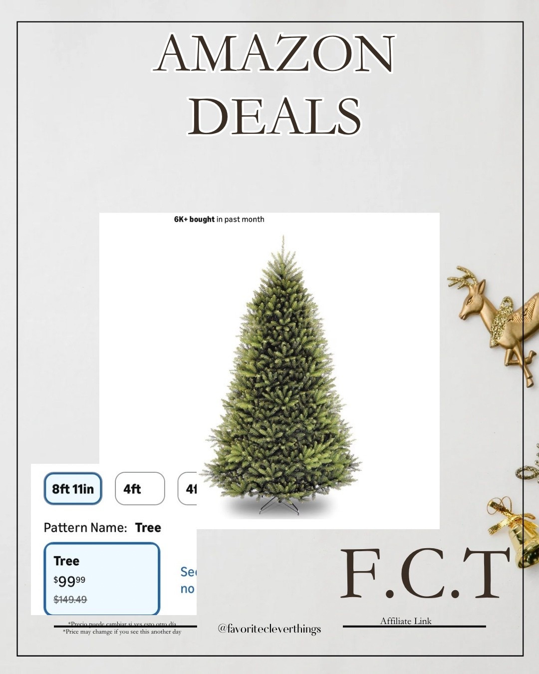 Amazon christmas tree 9’ just $99.99!!

#LTKFindsUnder100 #LTKHoliday #LTKHome