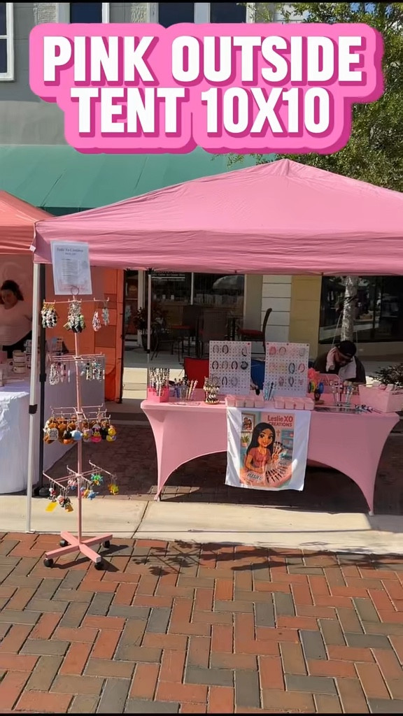 The pink setup of my dreams 💕✨

This 10x10 pink canopy is perfect for pop-ups, markets, or even backyard days 🌸
Easy to set up, gives great shade, and instantly upgrades your whole setup 😍

If you’re a content creator or small business owner… you NEED this 💁‍♀️

#LTKHome #LTKFestival #LTKMothersDay