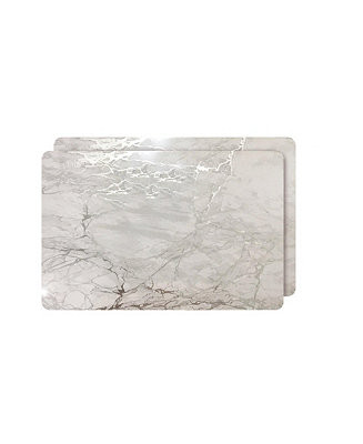 Dainty HomeMarble Cork Place Mats, Washable Placemats | Macy's