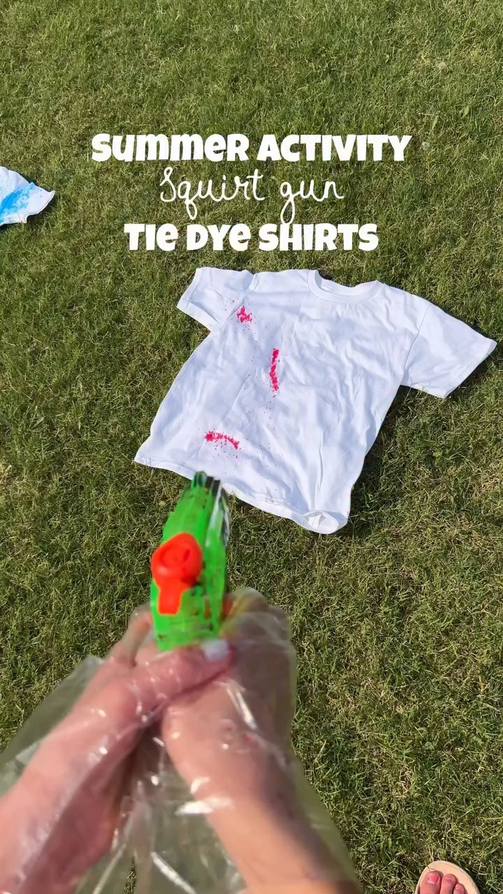They  had a blast making their own tie-dye shirts today. Even more fun with squirt guns. 😍 

Comment SHIRT and I’ll send you a message of everything you need for this summer activity 

#summeractivities #familyfun #tiedyeshirts #summeressentials #craftymom summertime summerfun tiedyefun tiedyeart outdoorfun outdoorplay

#LTKKids #LTKmomlife #LTKdayinmylife