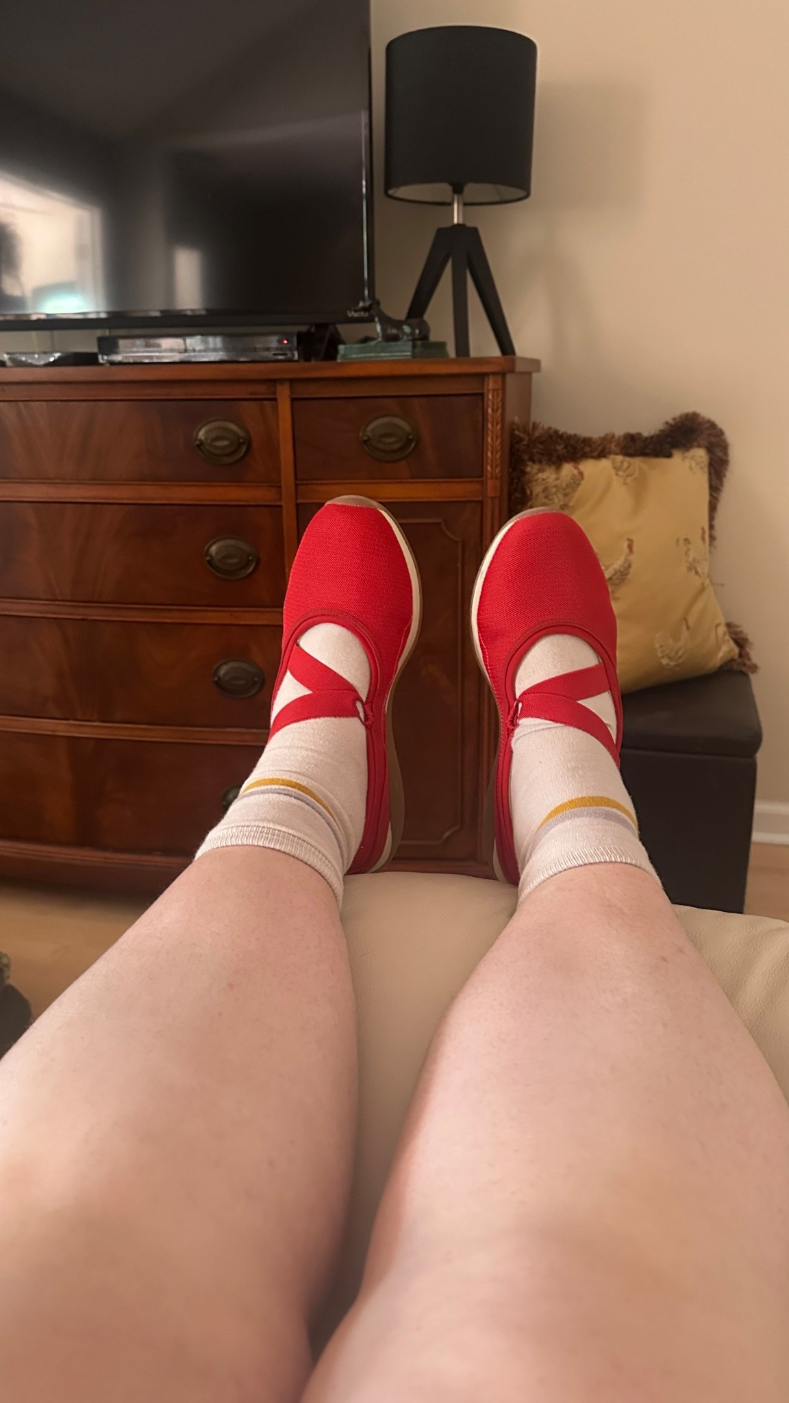 I’ve been looking for a sporty Mary Jane slip on ballet tennis shoe for wideeeee feet and baby these are the ones 😍 wearing an 11 wide and NO pinching or squishing in my toe box. Light arch support too! 

#LTKPlusSize #LTKActive