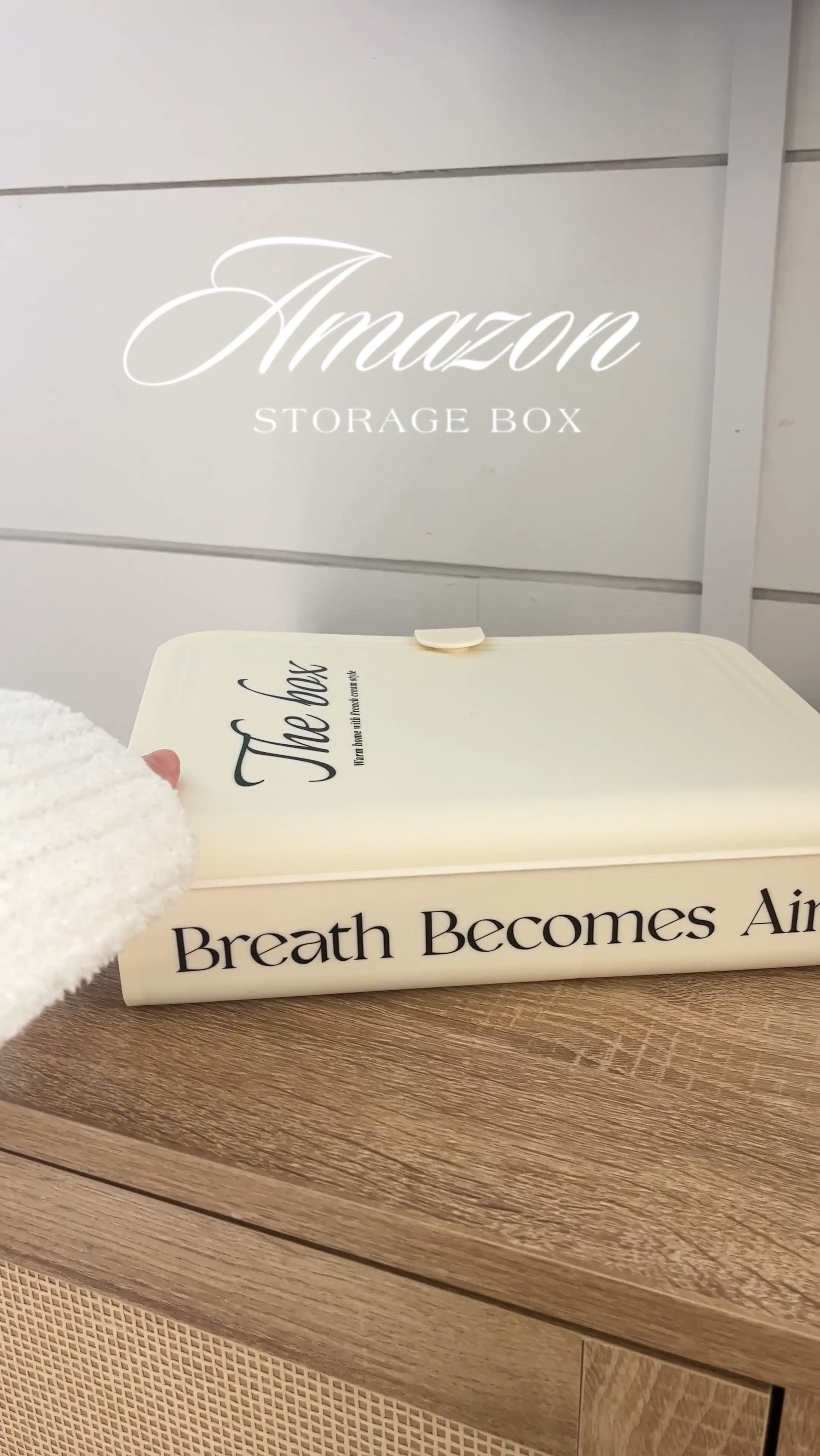 The cutest aesthetic amazon charger box for home decor!🤍 


#LTKHome #LTKFindsUnder50 #LTKGiftGuide