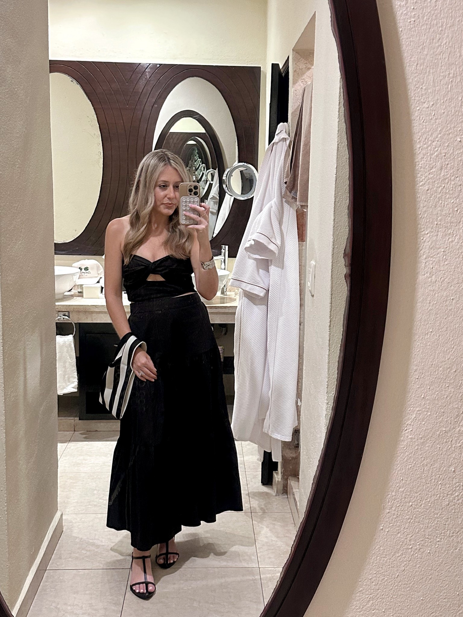 What I wore in Playa del Carmen Night 3 — This two piece set was everything I was looking for an more for our tropical vacation! Perfect for a night out at the resort but I’ll also wear for date nights and special occasions. And it’s under $40 for the set!! Runs true to size. 

Matching set
Maxi skit
Little black dress
Date night outfit
Resort wear
Cruise outfit 

#LTKOver40 #LTKSeasonal #LTKStyleTip