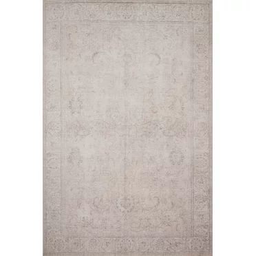 Loloi II Loren Collection LQ-04 Silver / Slate Oriental Area Rug 5'-0" x 7'-6" - Walmart.com | Walmart (US)