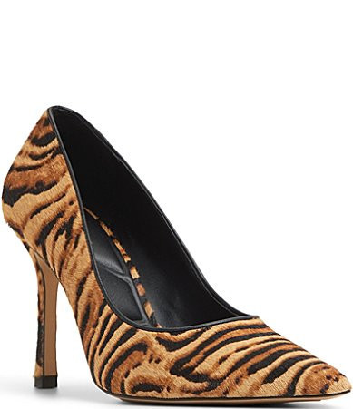 ALDO Stessy 3.0 Tiger Print Calf Hair Pointed Toe Pumps - 11 | Dillard's