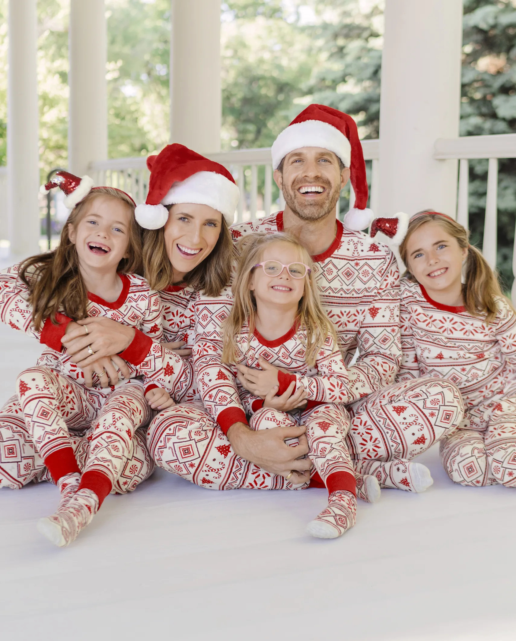 Matching Family Pajamas - Red Fairisle Collection | The Children's Place