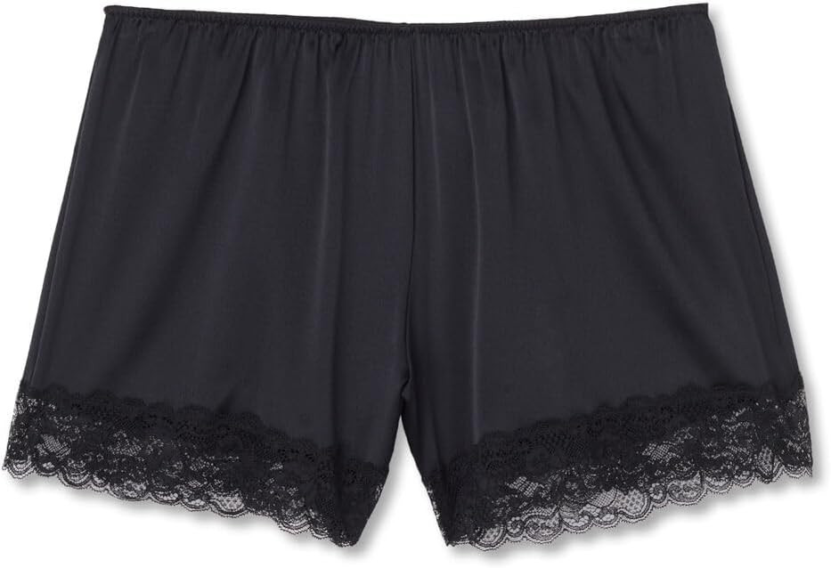 Woman's Lace Trim Silk Shorts | Amazon (US)