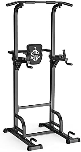 Amazon.com : Sportsroyals Power Tower Dip Station Pull Up Bar for Home Gym Strength Training Work... | Amazon (US)