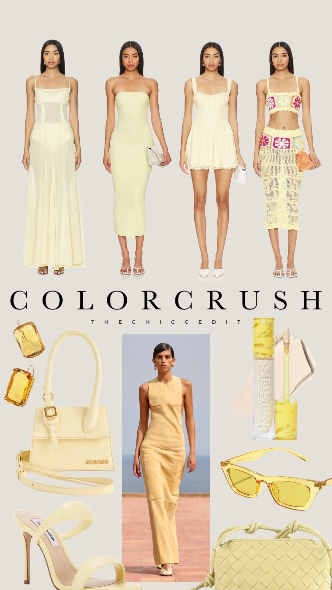 Color crush 🍋

#yellow #dress #bag #dupe #sandals accessories earrings sunglasses 

#LTKootd #LTKMothersDay #LTKFestival