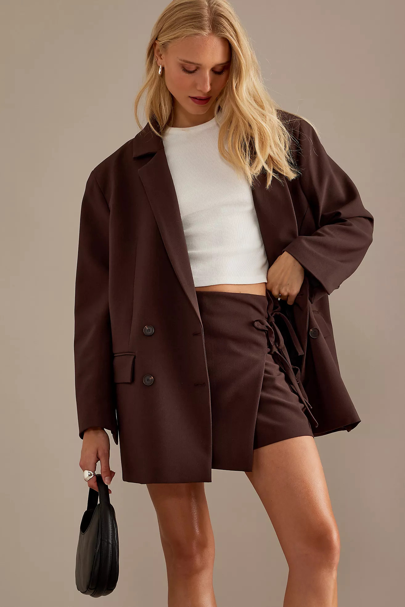 Oversized Double-Breasted Blazer | Anthropologie (UK)