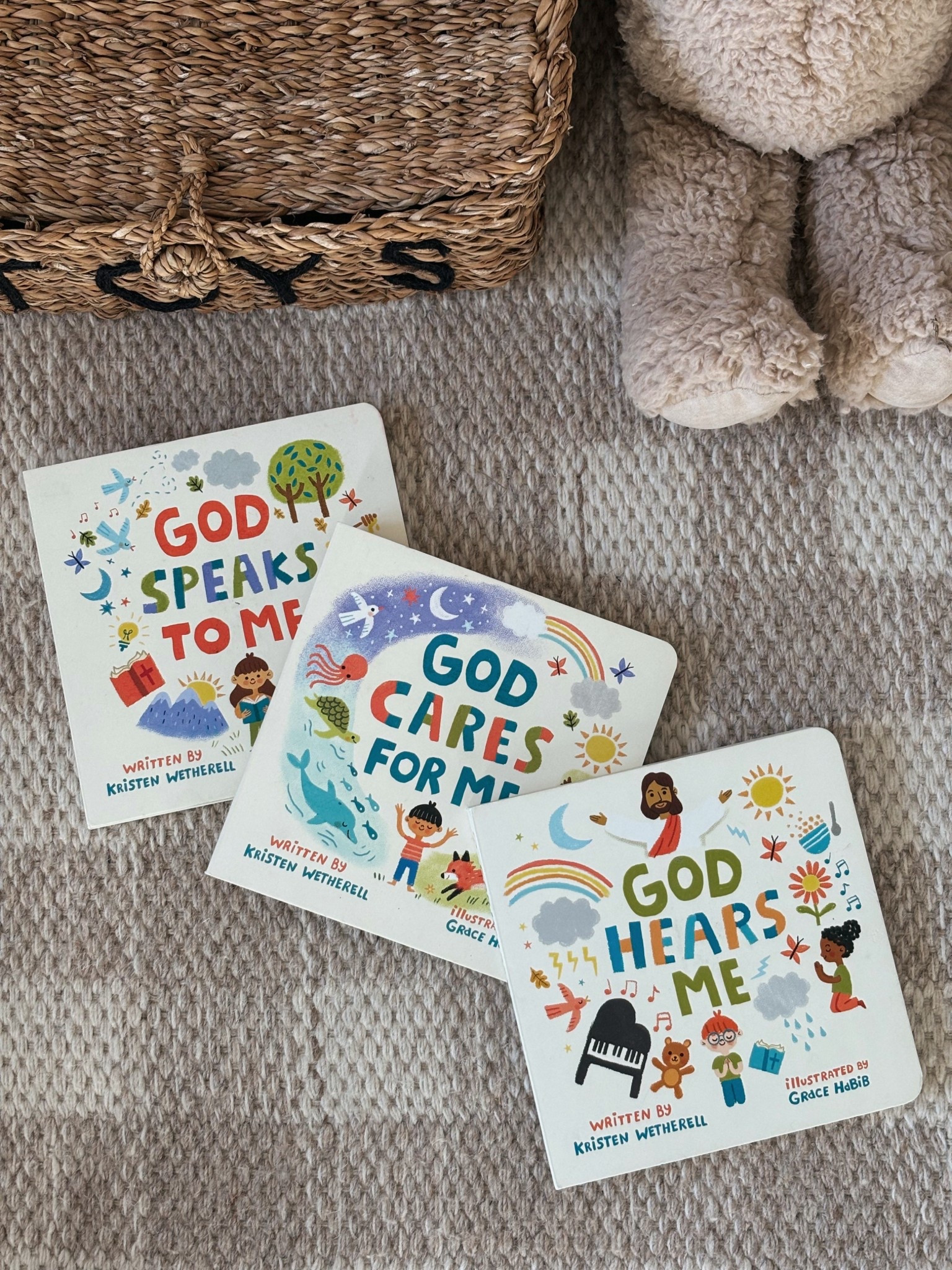 Building a little library of truth for your littles 🤎
This sweet board book collection — God Cares for Me, God Hears Me, God Speaks to Me, plus the rest of the series — is full of simple, comforting truths perfect for bedtime, quiet time, or morning snuggles. Such a thoughtful gift for babies and toddlers.

Christian kids books, faith-based board books, toddler Bible books, children’s devotional books, Christian gifts for kids, baby board books, Christmas gifts for toddlers, LTK kids, LTK baby, LTK holiday

#LTKKids #LTKHoliday #LTKGiftGuide