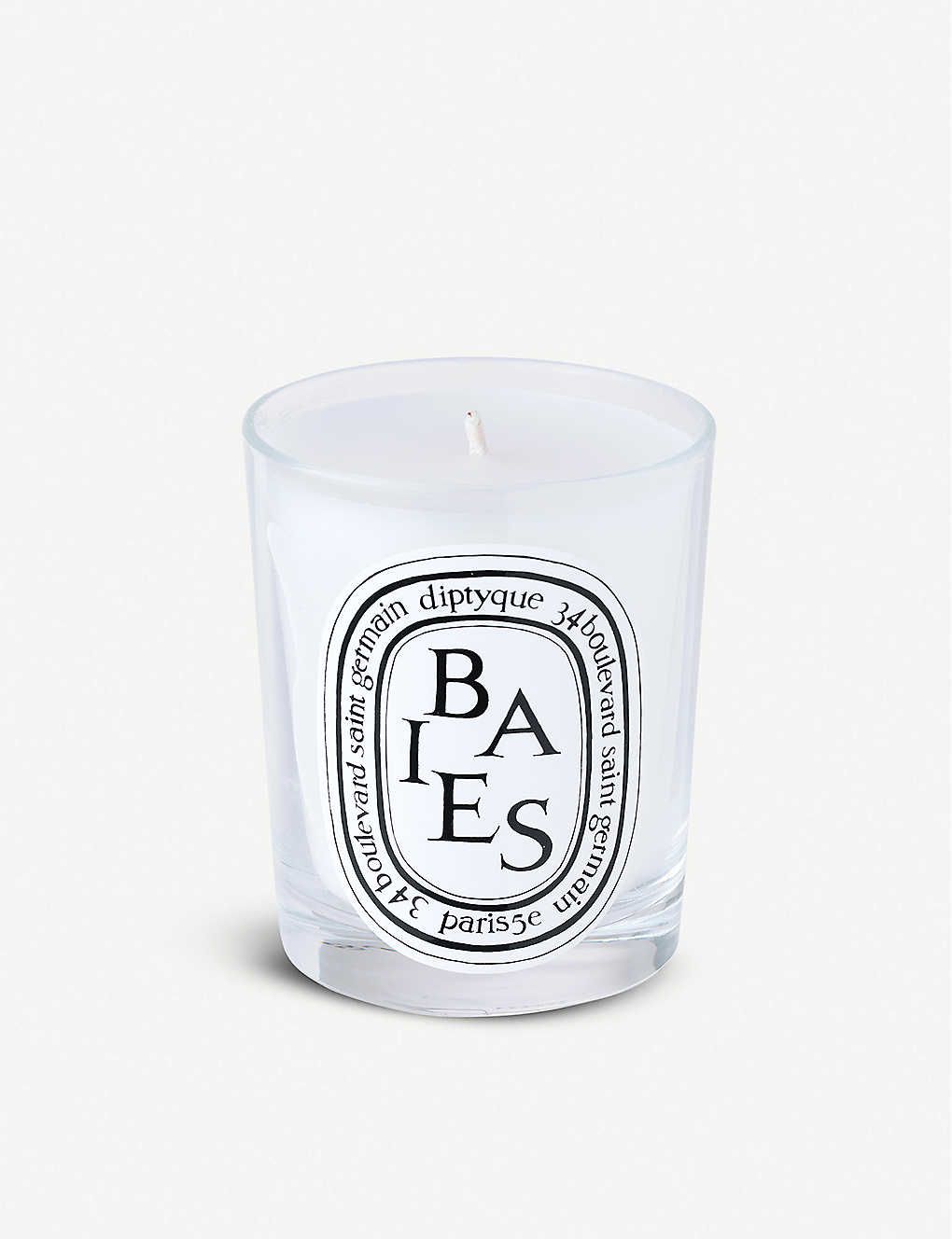 DIPTYQUE
			
			
				Baies scented candle 190g
			
		


		
	
		
		
			
							
								
									... | Selfridges
