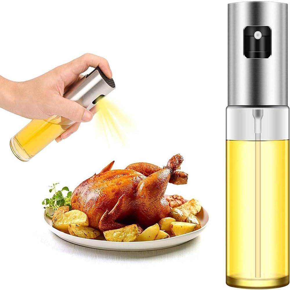 Oil Sprayer for Cooking, Olive Oil Sprayer Mister, 100ml Olive Oil Spray Bottle for Salad, BBQ, K... | Amazon (US)