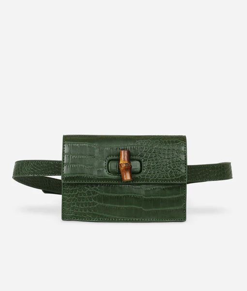 The Belt Bag - Croc Emerald | Fawn Design