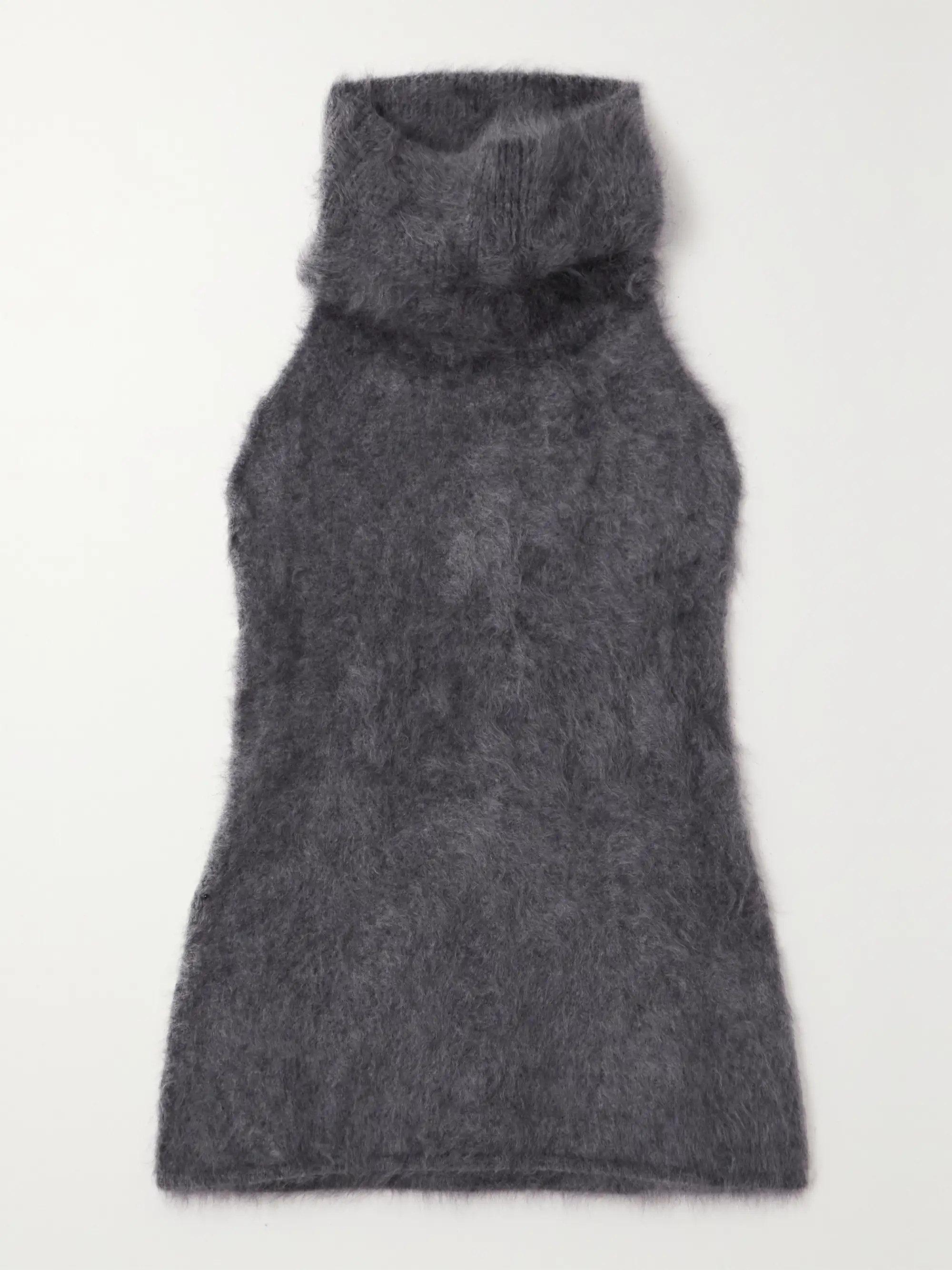 Lauretta brushed cashmere turtleneck tank | NET-A-PORTER (US)