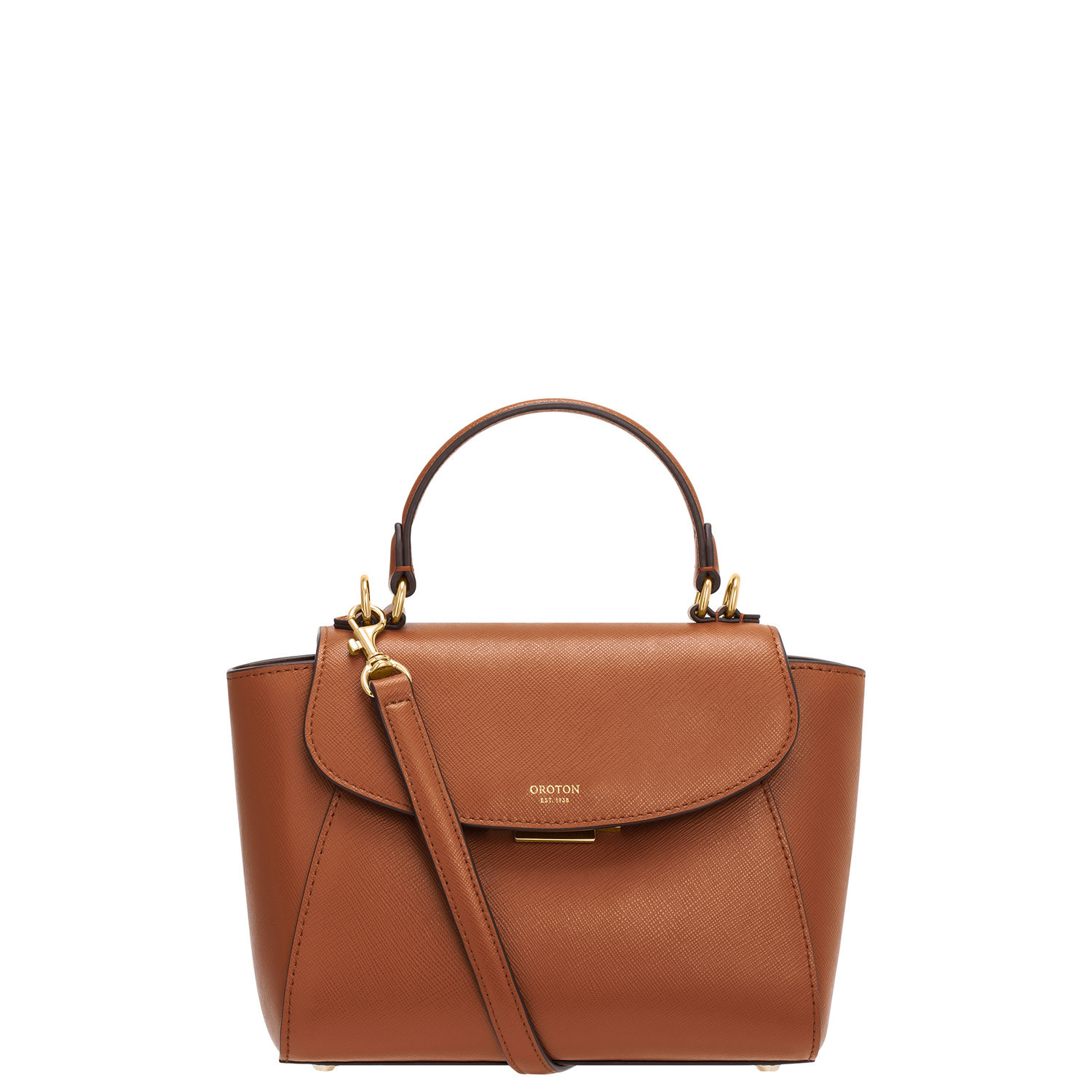 Inez Small Satchel - Cognac | Oroton | Oroton
