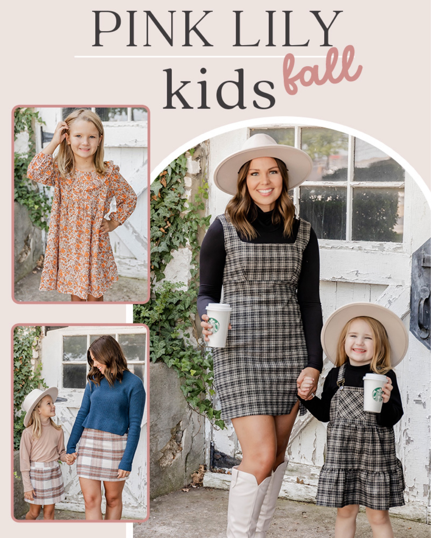 Grab that perfect fall outfit for you and your mini me!! Styles to match your daughter or your son! 
Code: SEPTEMBER20 

#pinklily #fall #season #new #plaid #holidays #hat #dress #skirt #discount

#LTKkids #LTKSeasonal #LTKfamily