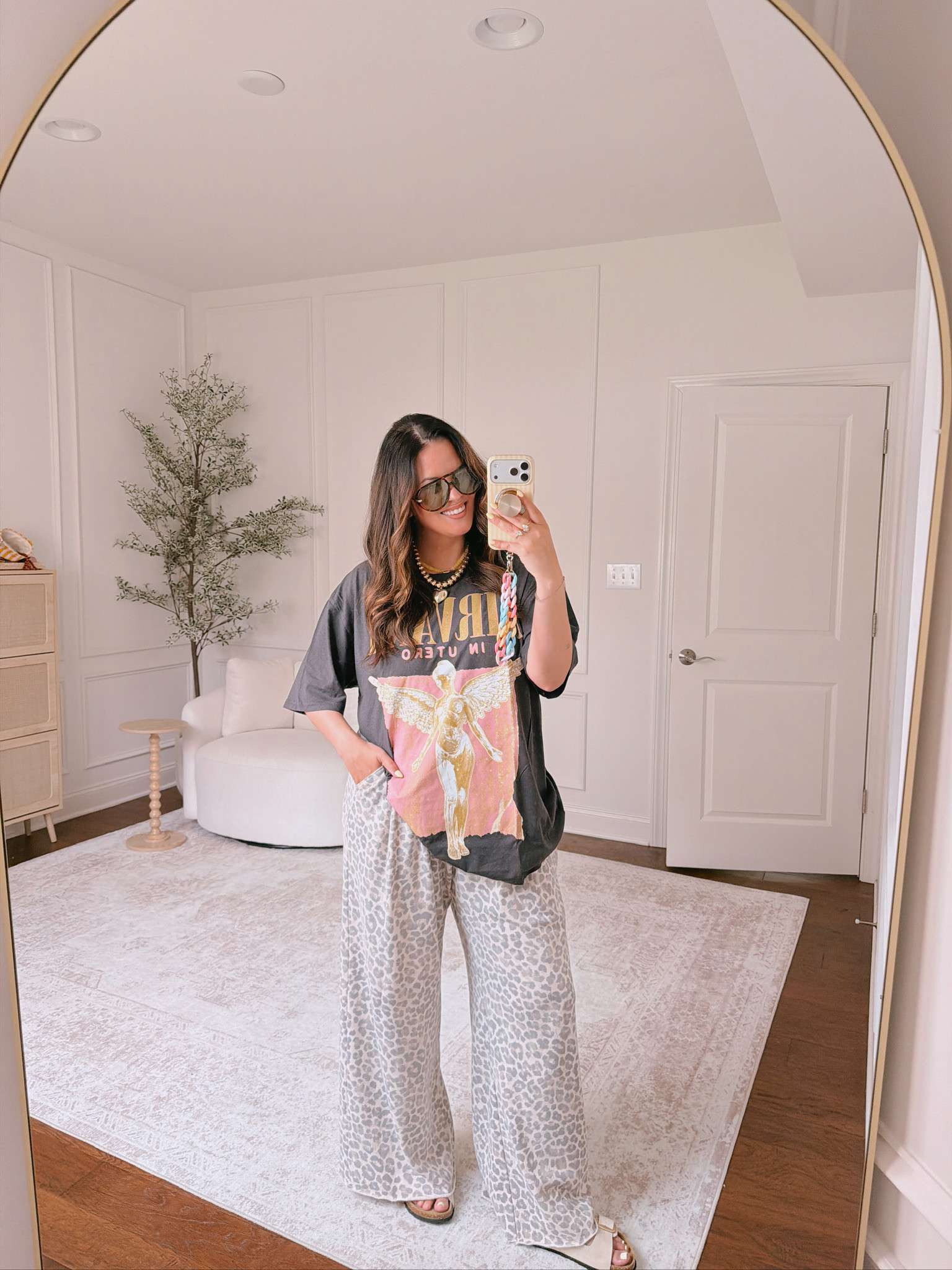 wearing an large in everything 

 #LTKSeasonal #LTKMidsize