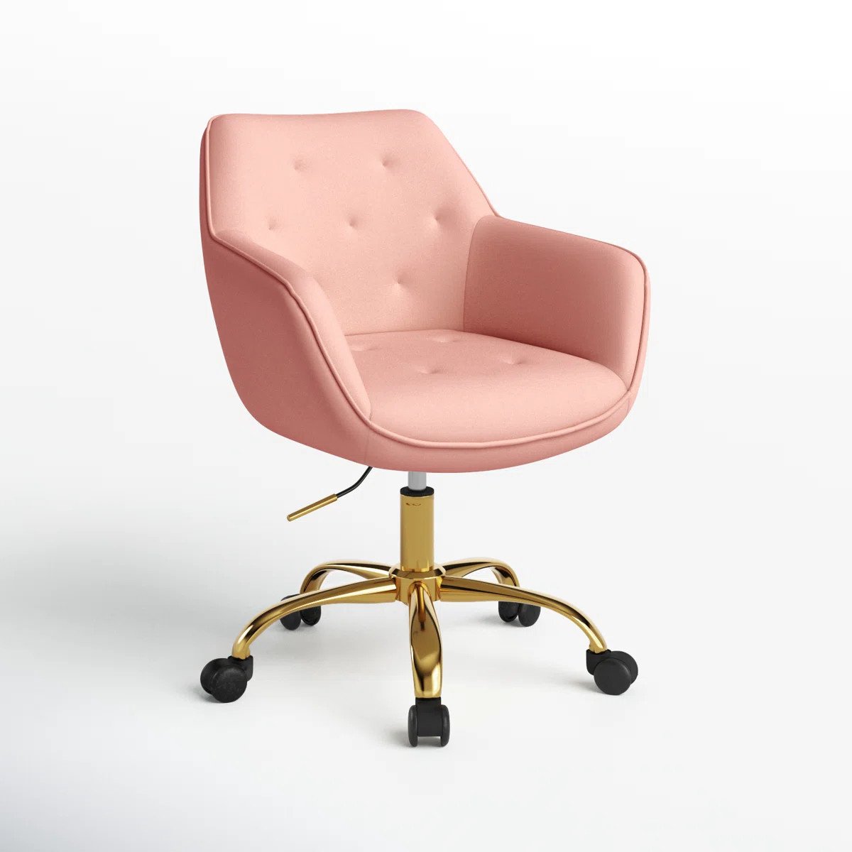 Etta Avenue™ Clio Task Chair with Height Adjustable and Velvet Upholstery & Reviews | Wayfair | Wayfair North America