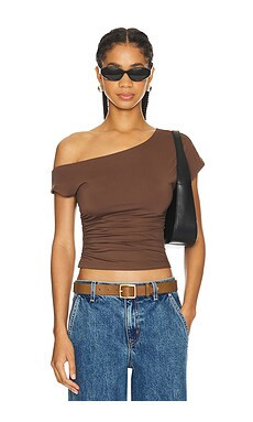 Nakedvice The Katia Top in Chocolate Brown from Revolve.com | Revolve Clothing (Global)