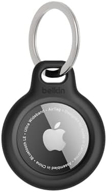 Belkin Apple AirTag Secure Holder with Key Ring - Durable, Scratch-Resistant Case with Open Face ... | Amazon (US)
