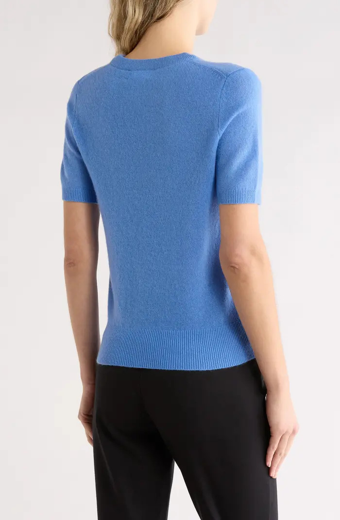 Short Sleeve Cashmere Sweater | Nordstrom Rack