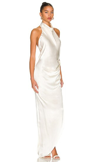 X REVOLVE Samba Gown in Ivory | Revolve Clothing (Global)
