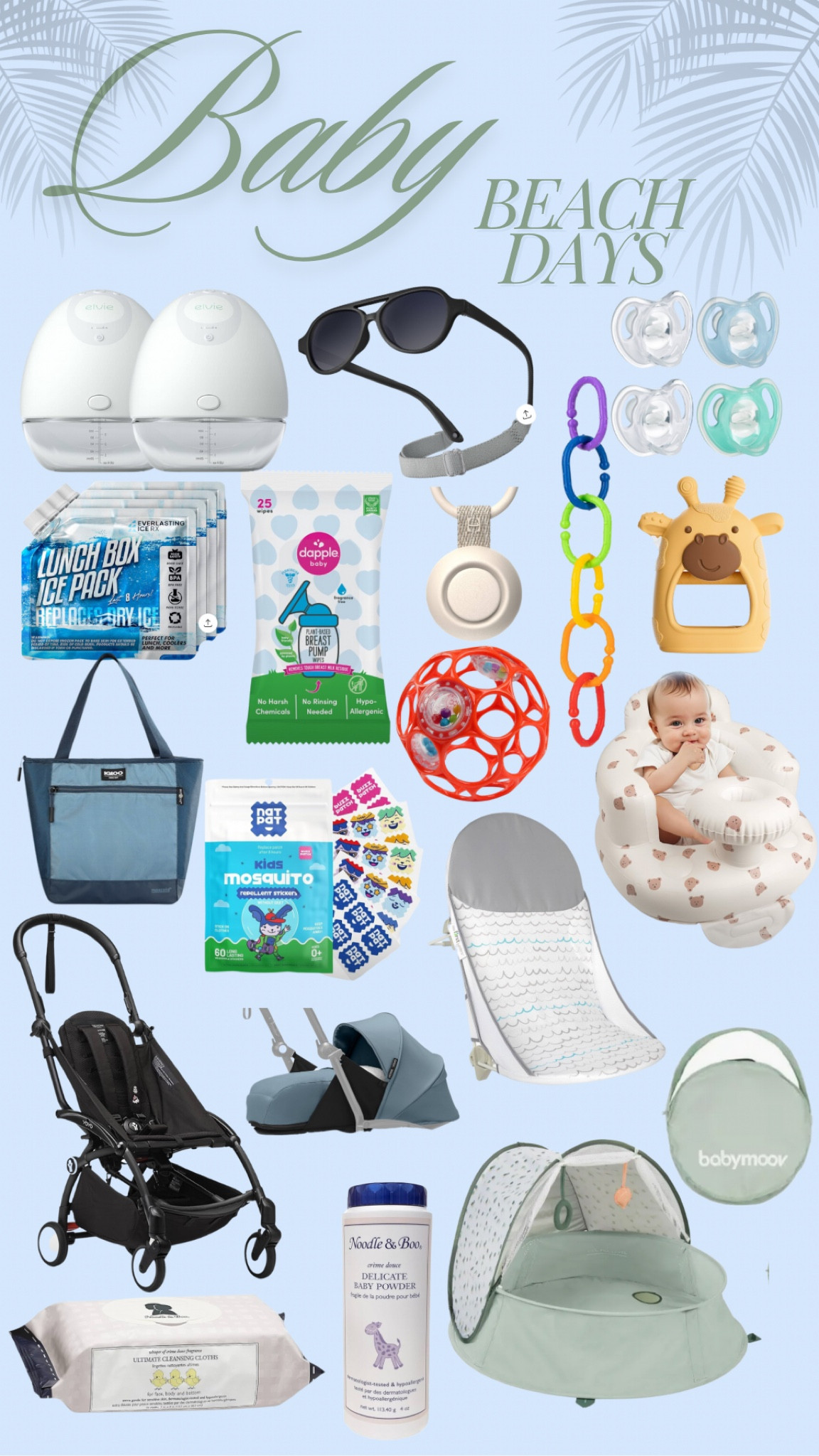 To those who asked for our beach-baby must-haves, here you go! We learned A LOT on our last trip, ditched some stuff, swapped some items for others...this list is fully tested and Warren approved! 👍🏼

#LTKTravel #LTKSummerEdit #LTKBaby
