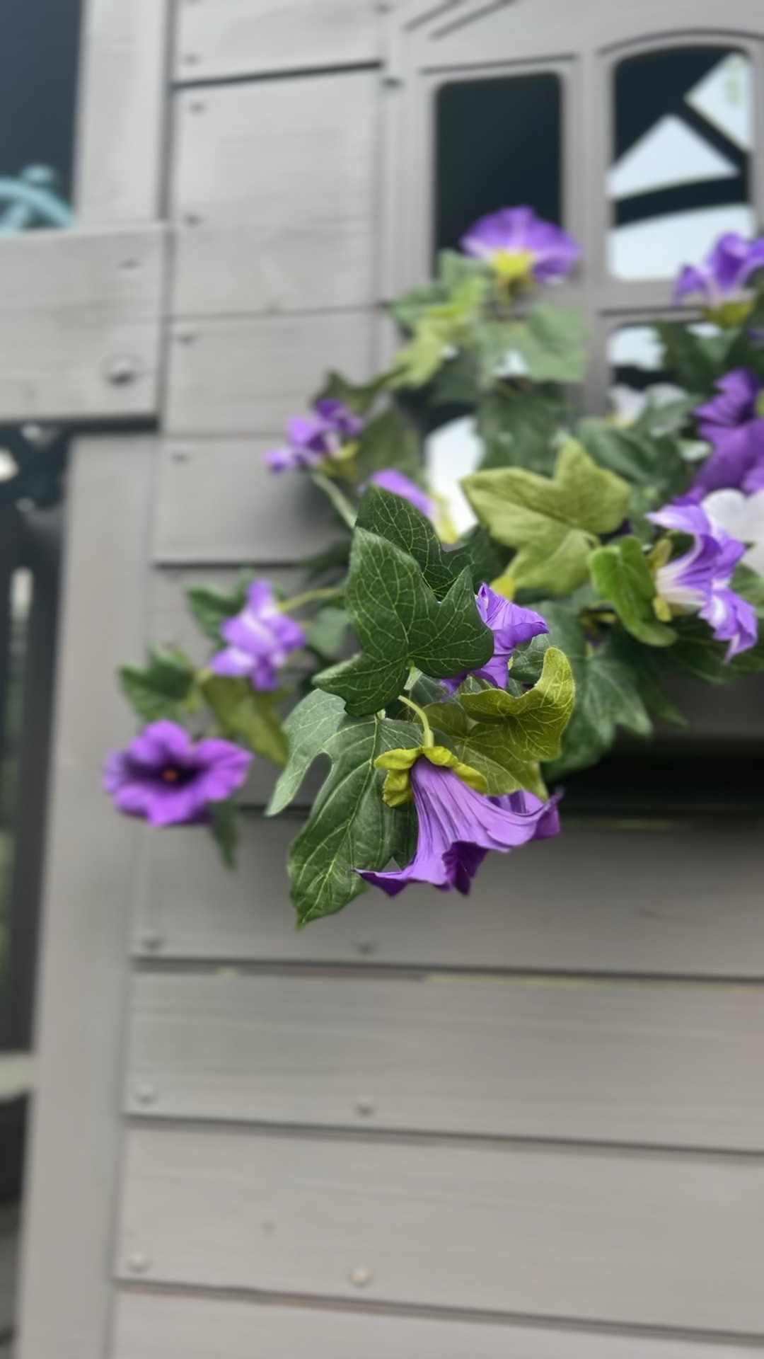 These held up so well last summer! Minimum fading, if that! Faux flowers for the win! Our jungle gym is in direct sun all day long - keeping flowers here has always been quite the task, so these faux petunias were the perfect buy! #LTKSummerEdit 
#liketkit #LTKFindsUnder50
#LTKSpringSale 

#LTKHome #LTKdayinmylife #LTKSeasonal