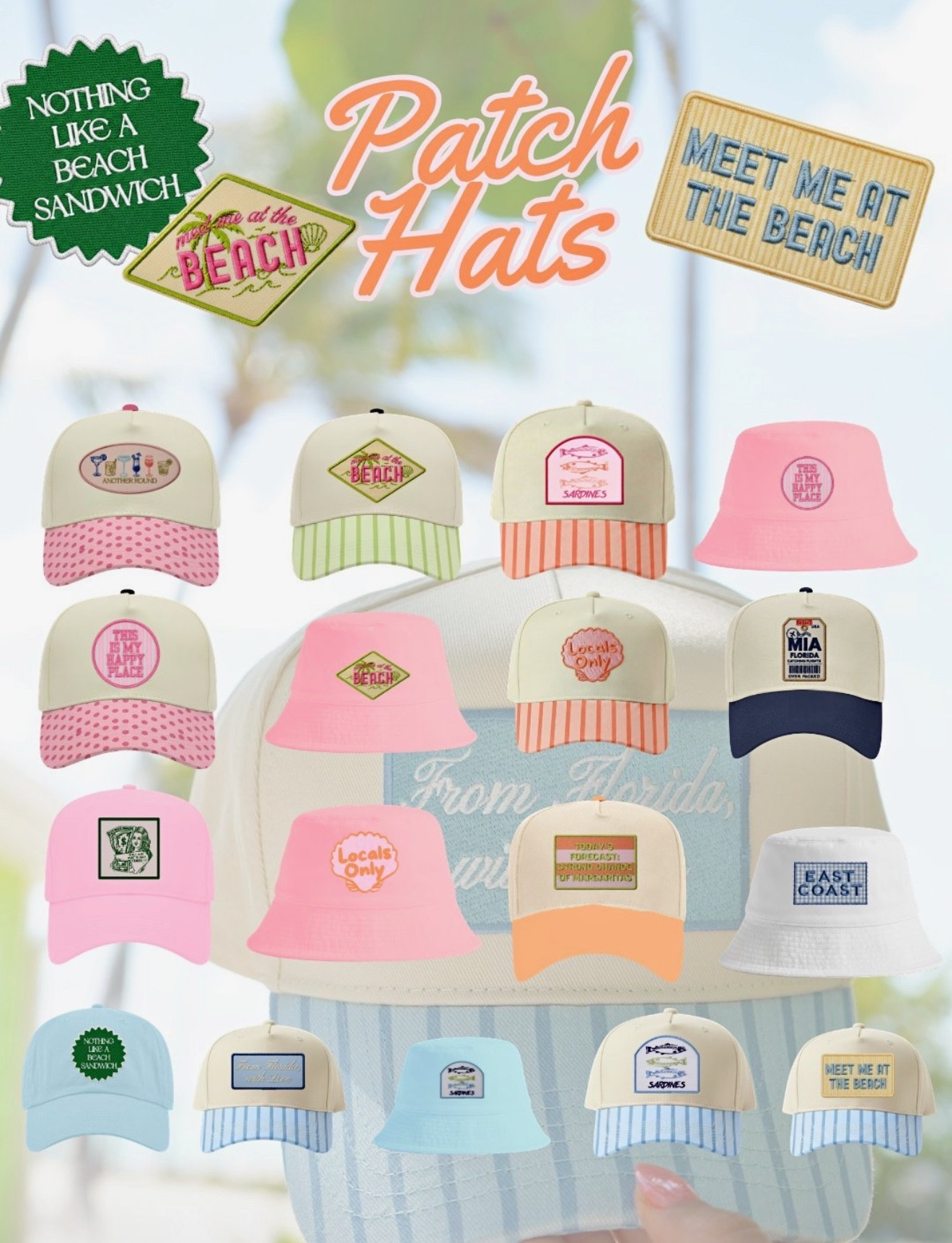Kenz Kustomz is having a BUY 2, GET 1 FREE HAT sale! The cutest hats for summer! 

Use code WHITNEY10 for 10% off her site!

#LTKSaleAlert #LTKTravel
