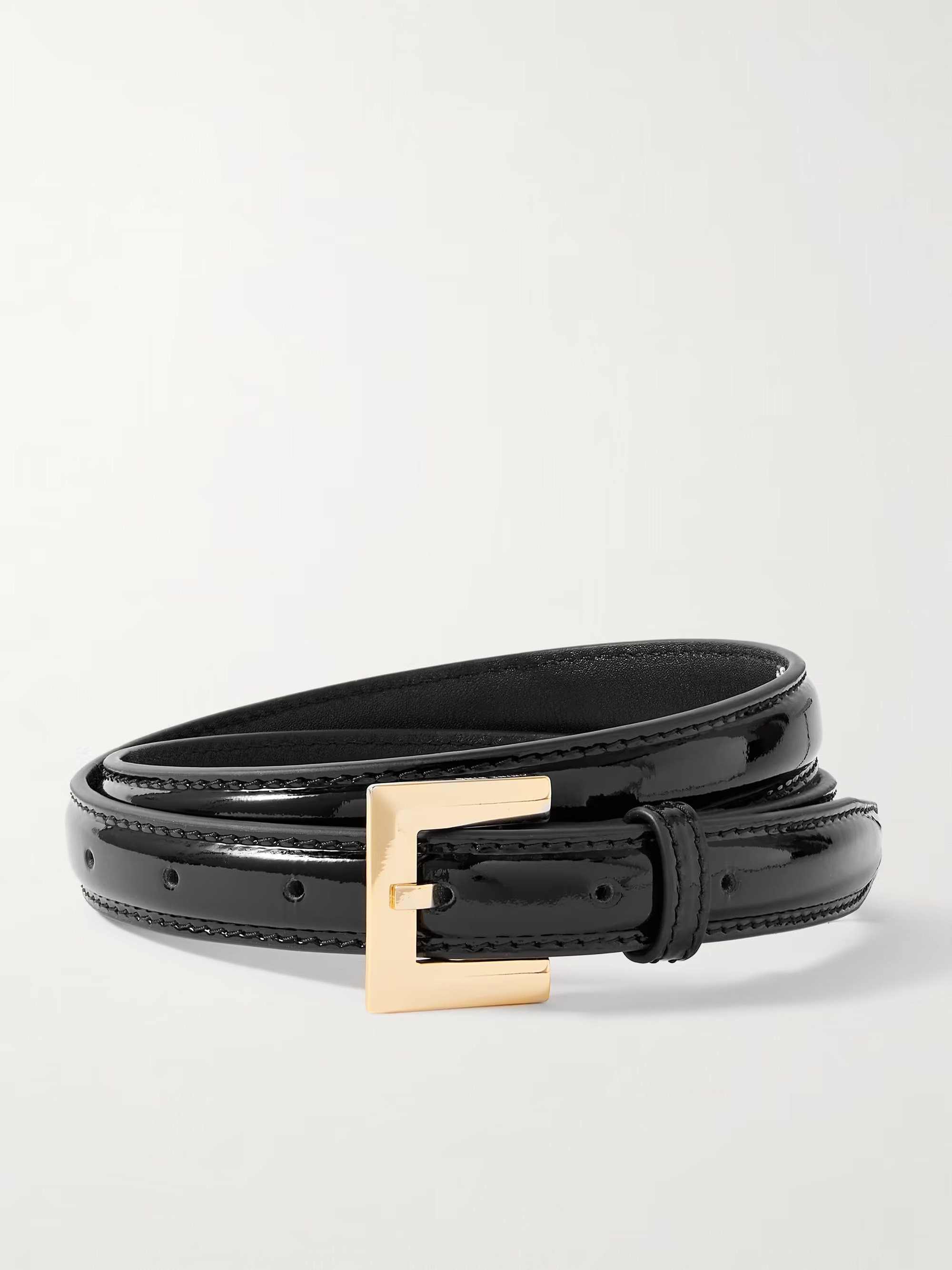 Nicola patent-leather belt | NET-A-PORTER (US)