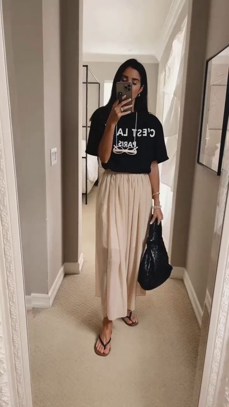 I'm just shy of 5-7" wearing the size small tee and medium skirt. Casual style, Amazon style... #StylinByAylin #Aylin

#LTKstyletip #LTKbeauty #LTKVideo