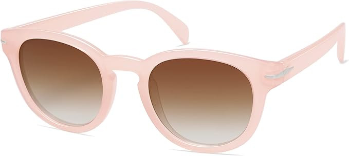 SOJOS Vintage Round Polarized Sunglasses for Women Men Retro Small Square UV400 Womens Sun Glasse... | Amazon (US)