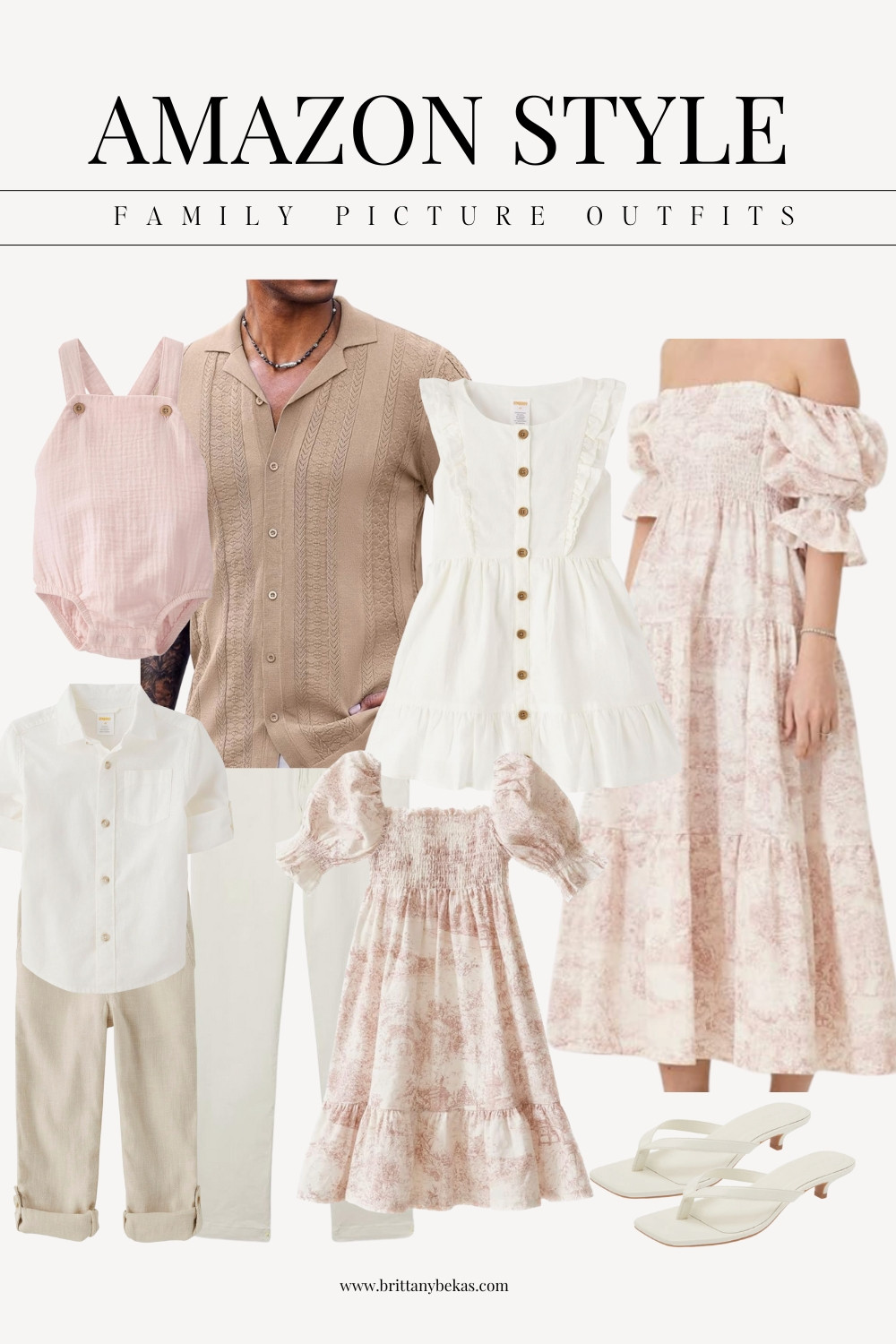 Beach family fall photos outfit ideas. For my clients heading south for family pictures - this blush, cream and taupe palette is so good. 
Linen pants - boys beach style - beach outfits - blush dress - baby summer outfit - mommy and me outfits - nothing fits butt - Amazon style - Amazon fashion 

#LTKFamily #LTKKids #LTKStyleTip
