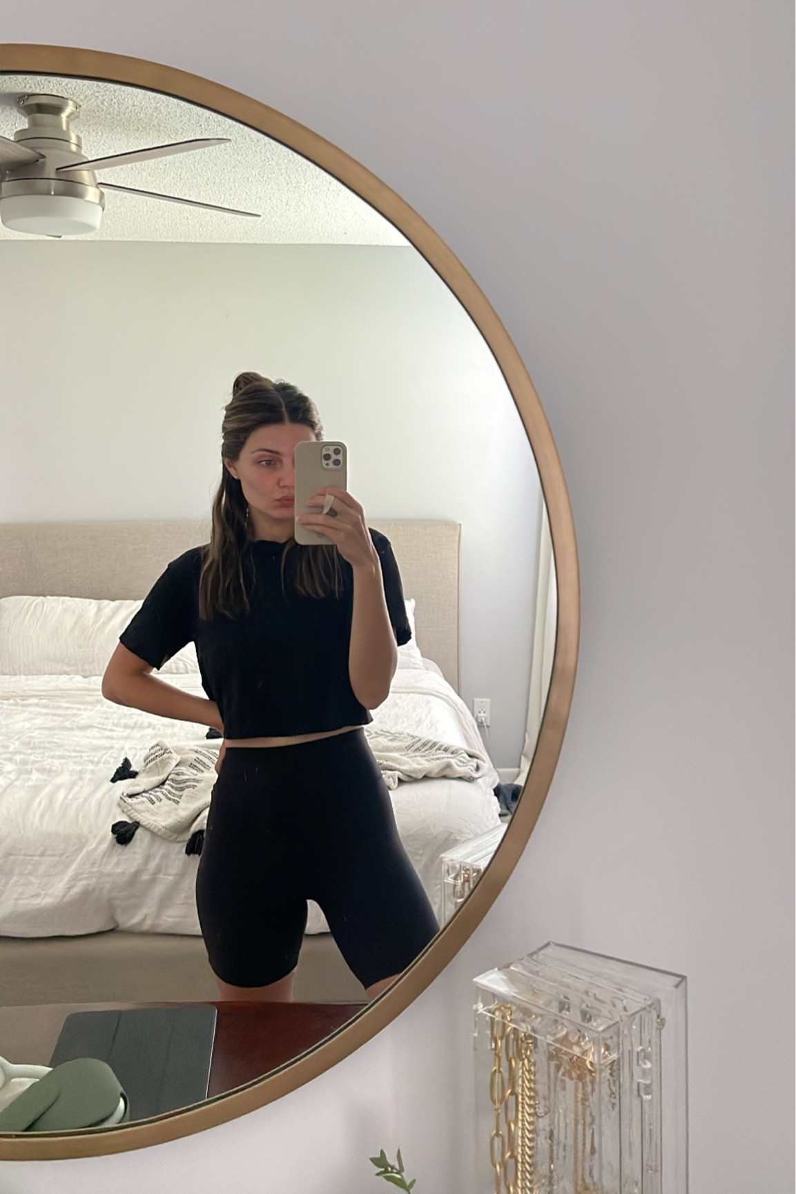 Biker shorts era 🫶🏼 these are so soft and comfy. Wearing a S, tts