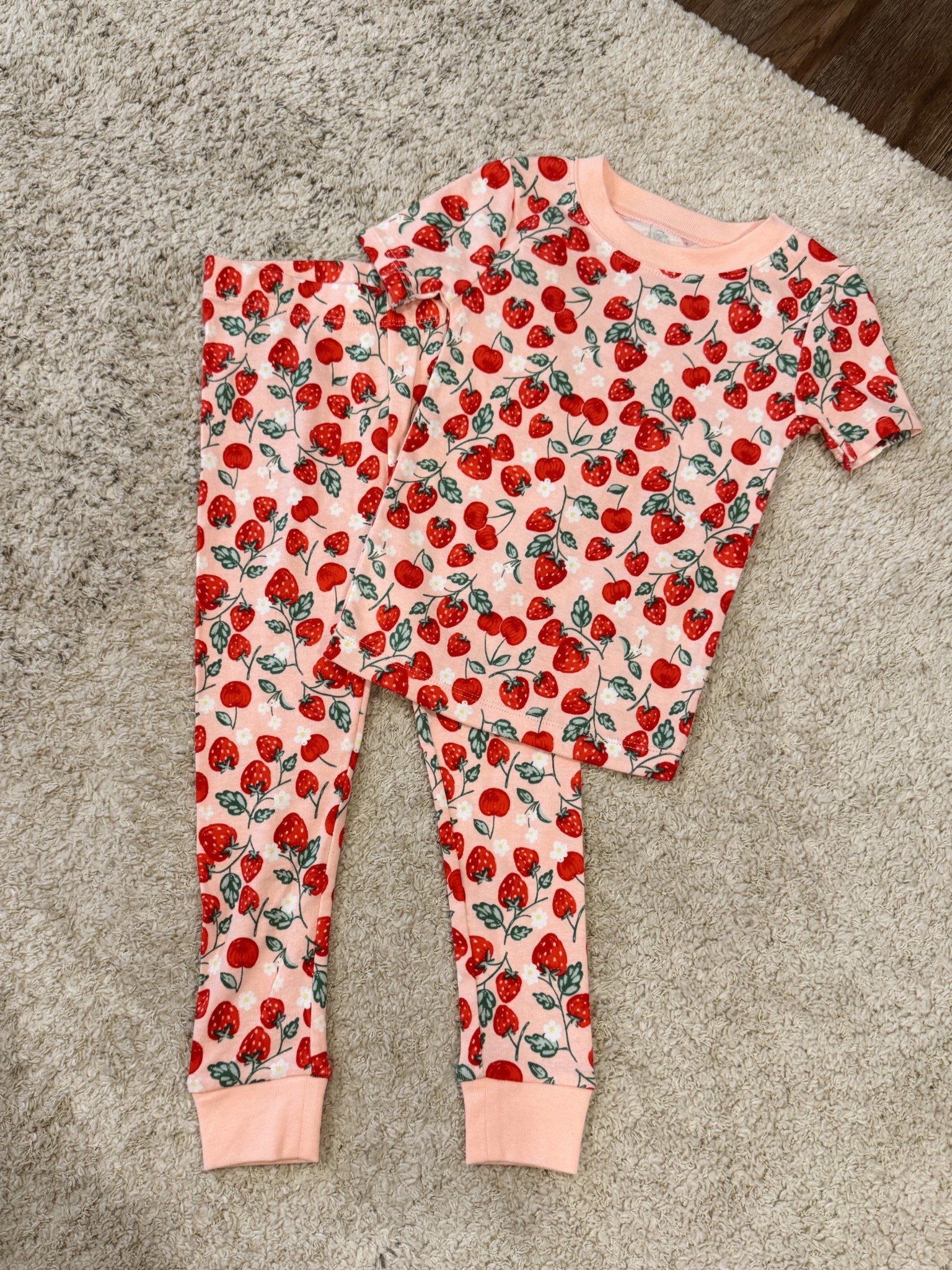 Toddler girls fruit pajamas! I’m obsessed with the strawberries 🍓🍰 cute for summer! 

#LTKKids #LTKSeasonal #LTKBaby