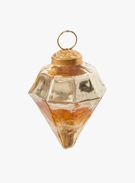 Silver Diamond Mercury Gemstone Ornament - Large | Amazon (US)