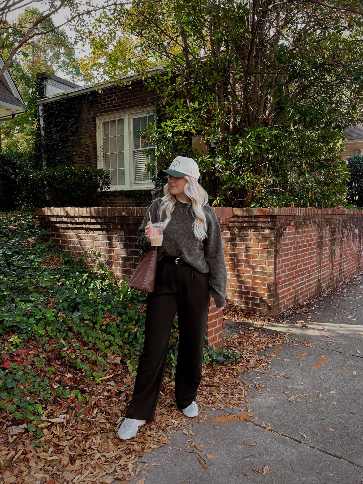 Sweater weather, grey sweater, trouser style, Abercrombie, H&M, neutral outfit, neutral style, fall outfit inspo 

#LTKFindsUnder50 #LTKWorkwear #LTKSaleAlert