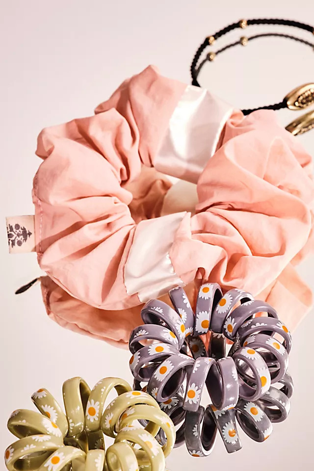 Track Star Reflective Logo Scrunchie | Free People (Global - UK&FR Excluded)