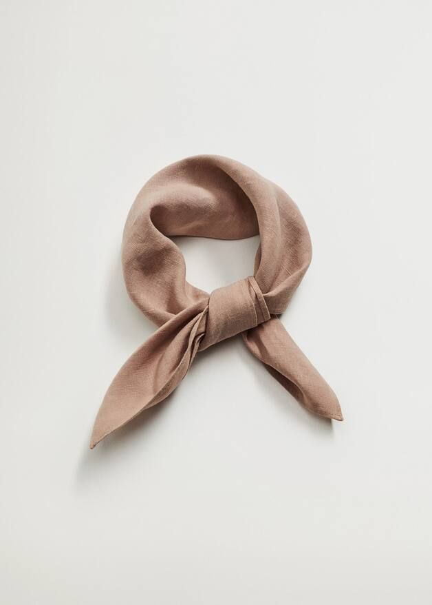 Linen scarf | MANGO (US)