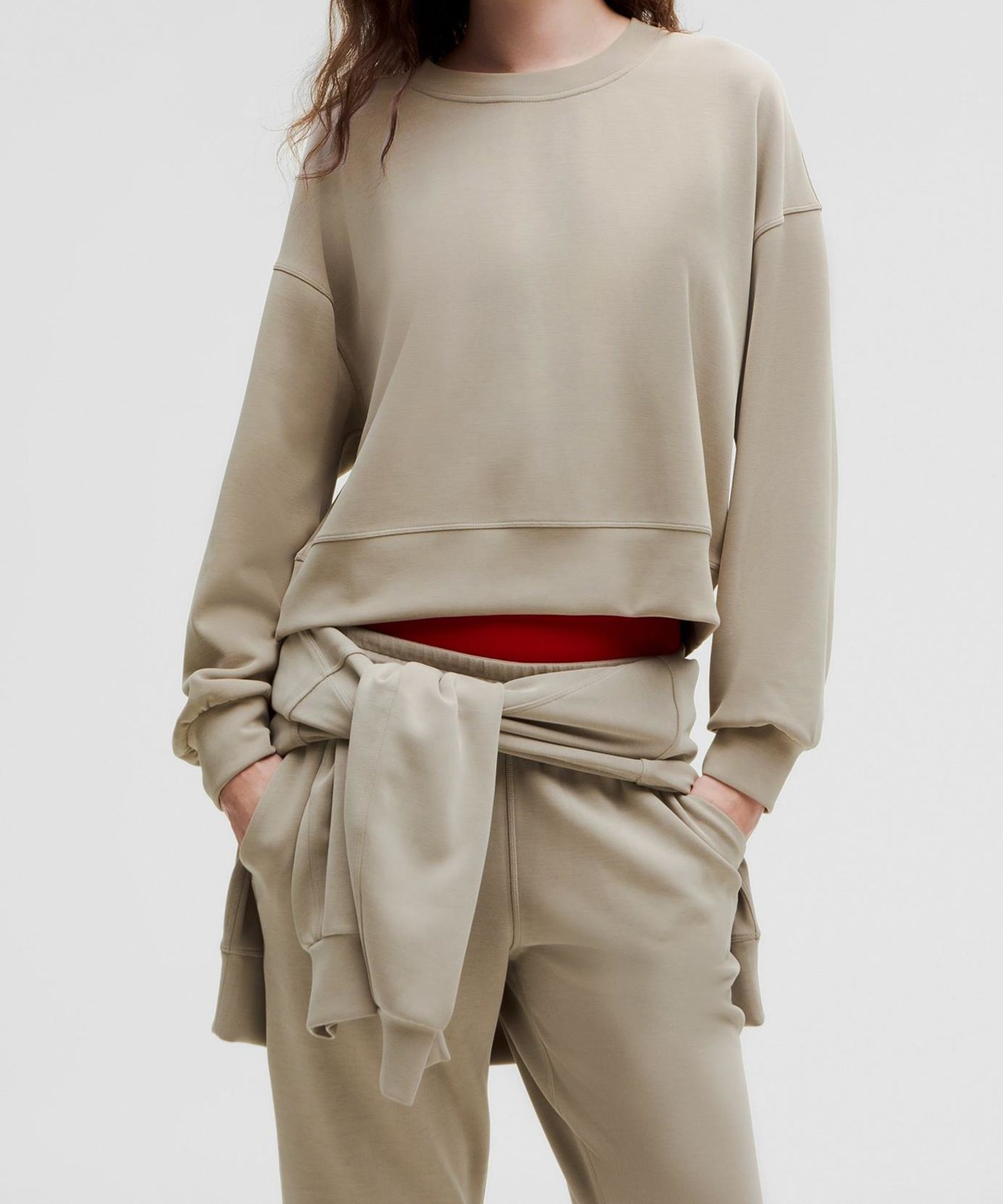 Softstreme Perfectly Oversized Cropped Crew - Resale | Lululemon (US)