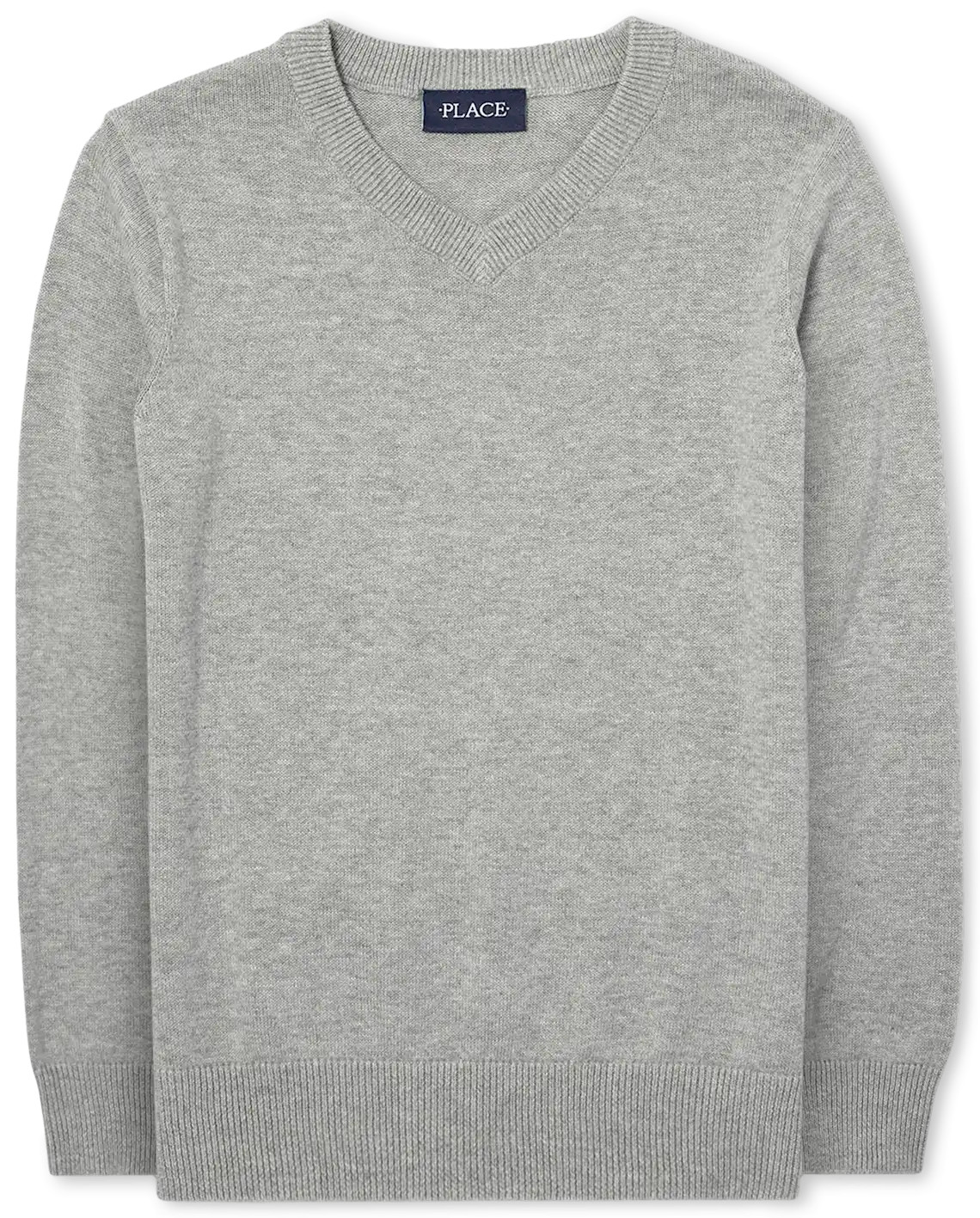 Kids V Neck Sweater - gray | The Children's Place