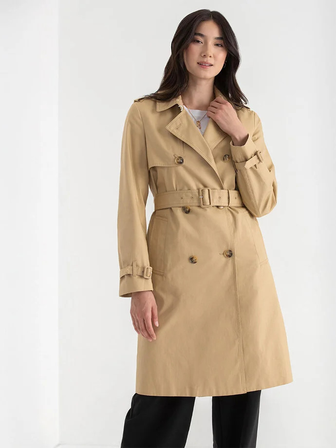Carmen Trench Coat | Ricki's