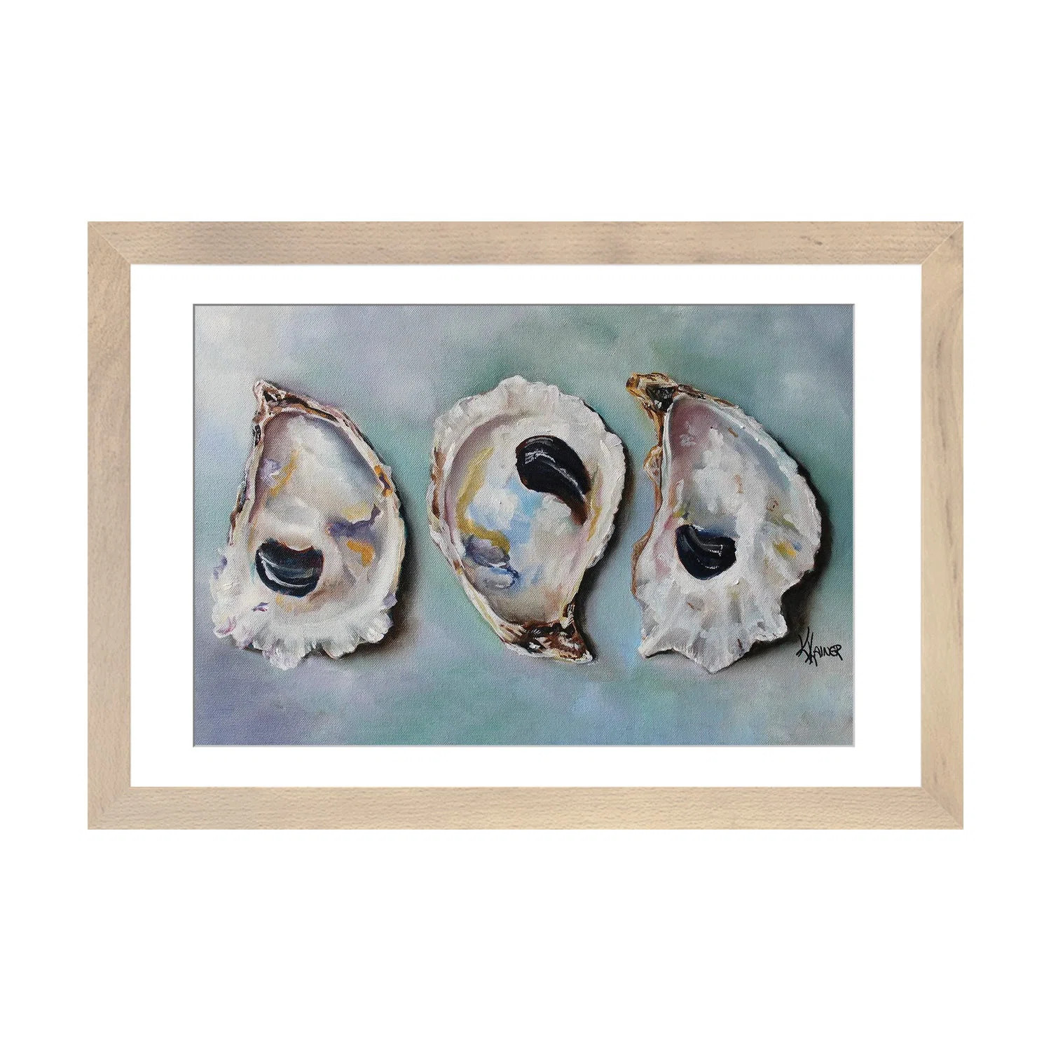 " Bay Oyster Shells " by Kristine Kainer | Wayfair North America