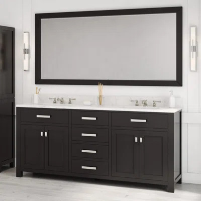 Minnetrista 72" Double Bathroom Vanity Set | Wayfair North America