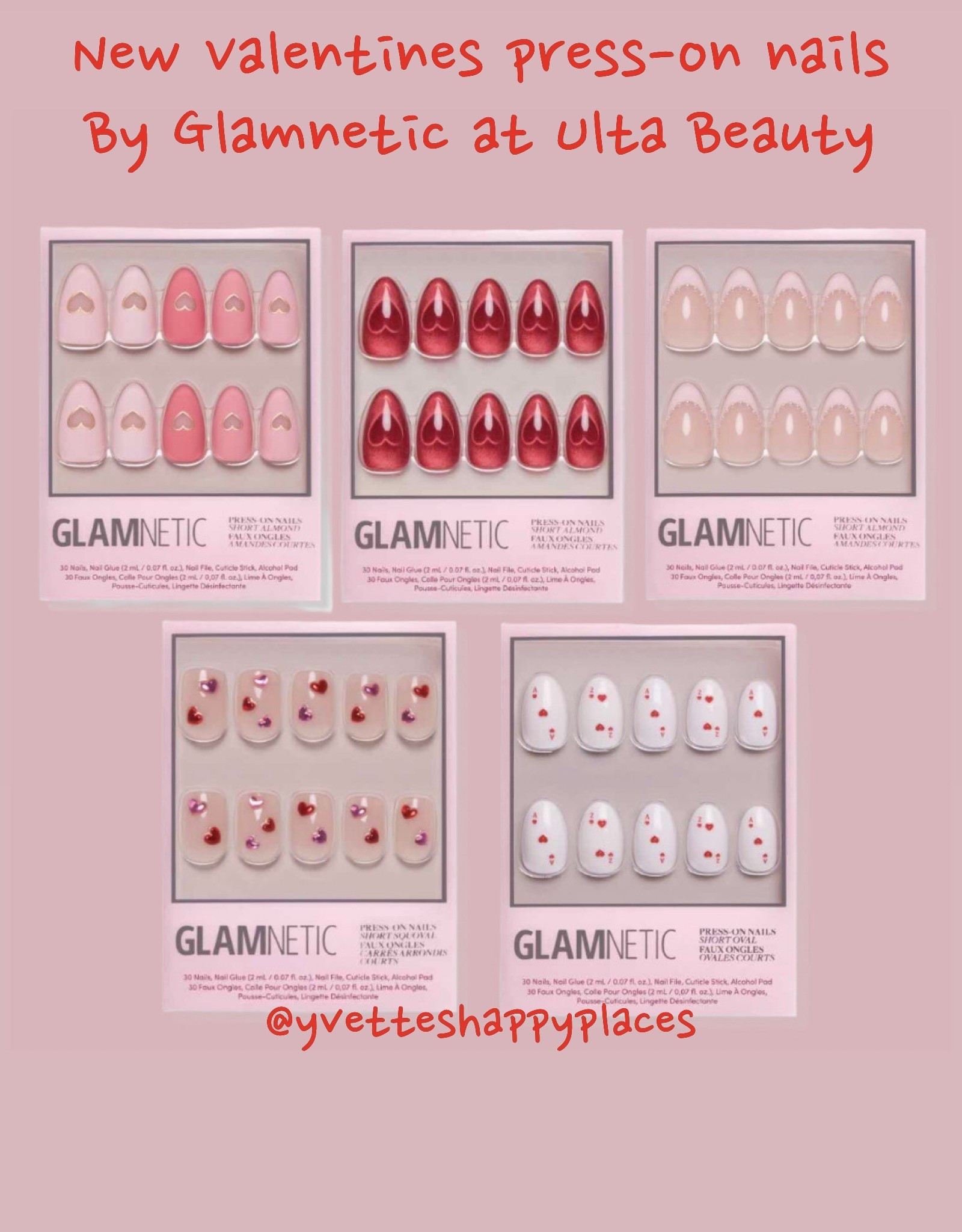 Valentines Glamnetic nails 
I’ve been obsessed with this brand! Best nail glue over ever tried! 

#LTKBeauty #LTKSeasonal #LTKgrwm