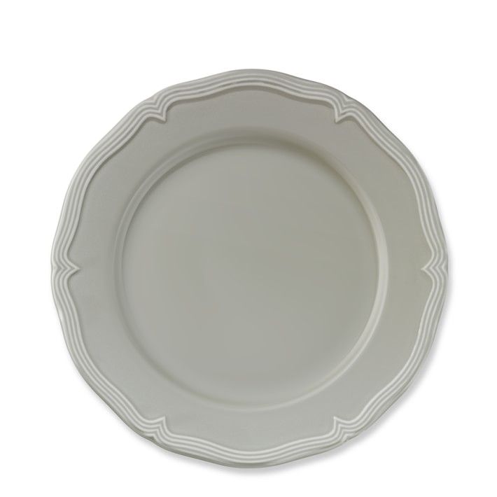 Pillivuyt Eclectique Porcelain Salad Plate, Each, Fog Grey | Williams-Sonoma