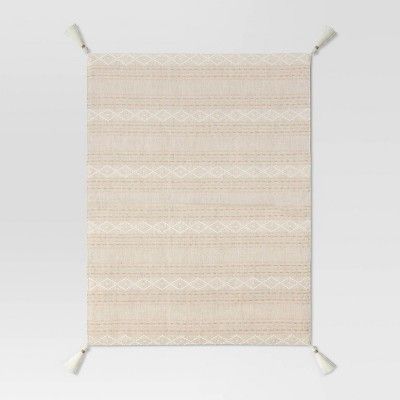 Cotton Printed Placemat with Tassels - Threshold™ | Target