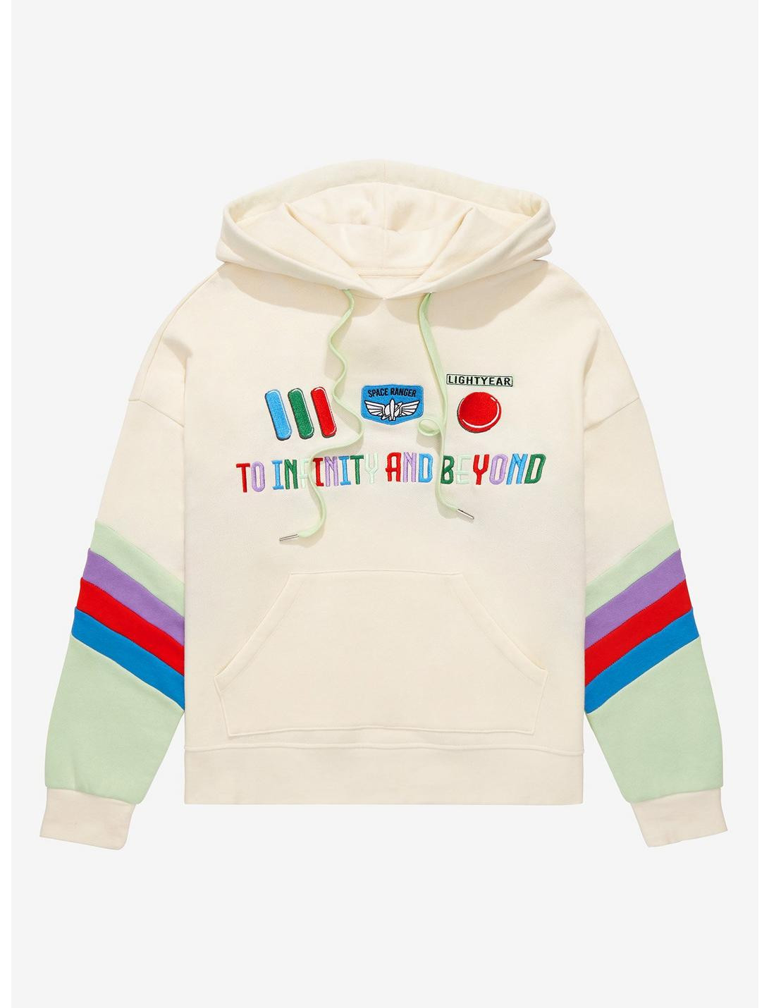 Disney Pixar Lightyear Buzz Lightyear Stripes Women's Hoodie | BoxLunch