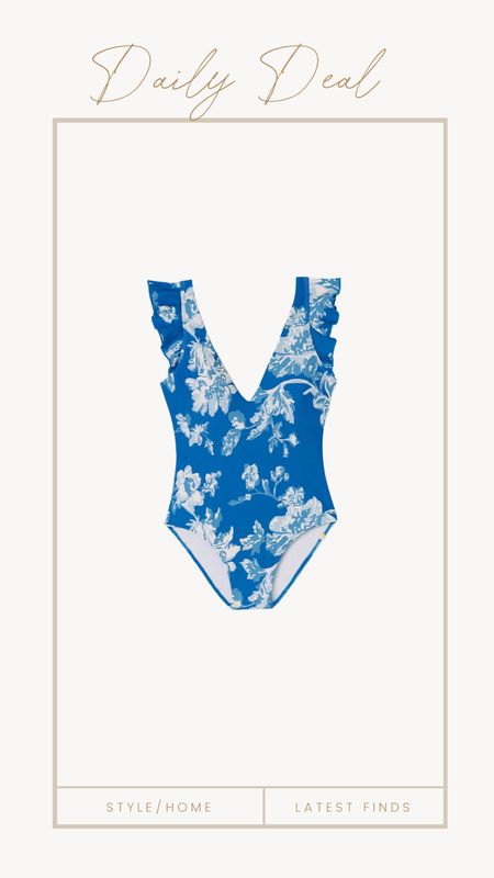 Ruffle backflip- my favorite swimsuit! This color is on sale code- Blue25!


#LTKSeasonal #LTKsalealert #LTKswim